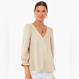 Tuckernuck Pomander Place White Easton Blouse